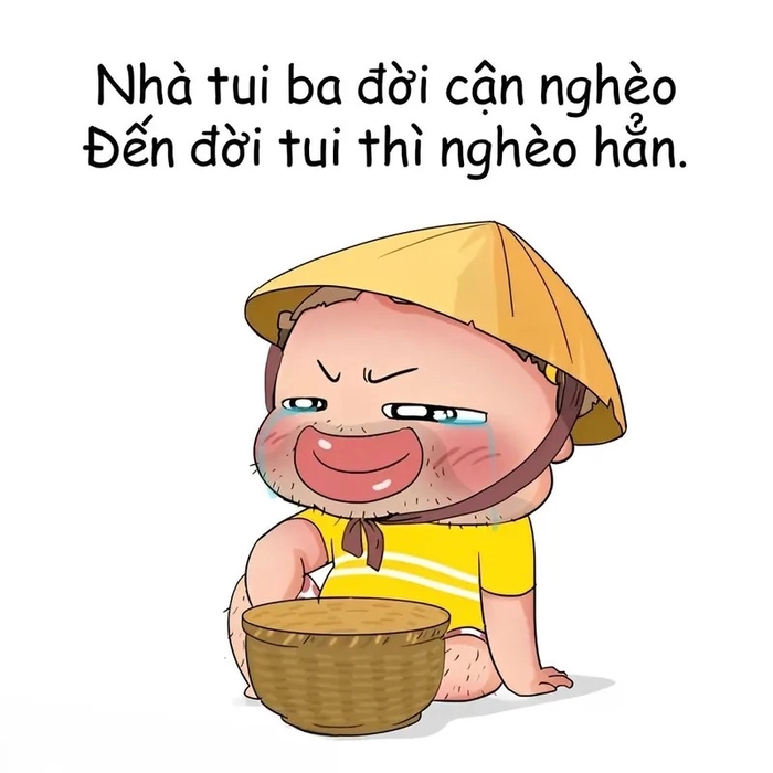 Meme ví hết tiền đáng yêu hài hước