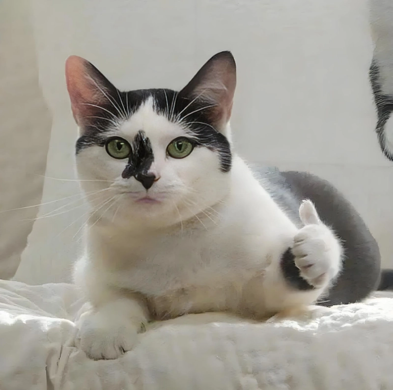 Mèo like meme lầy lội