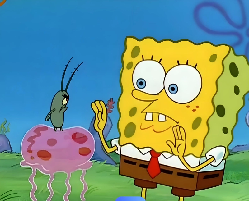 Spongebob meme chế độc đáo vui nhộn