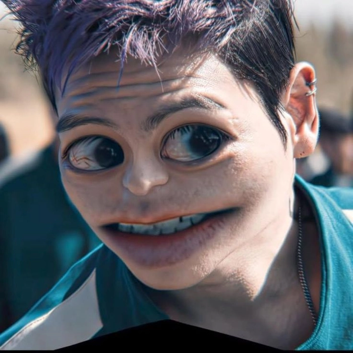 Squid Game meme châm biếm