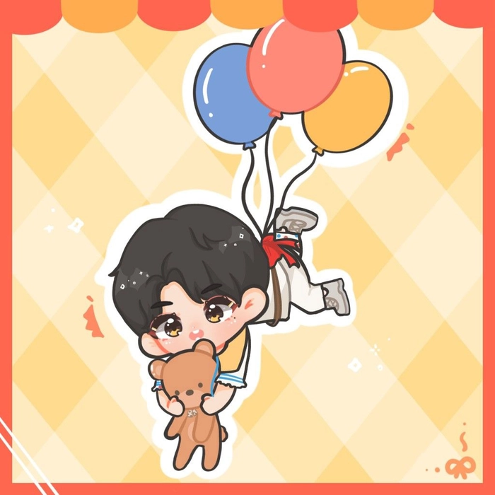 Thái Từ Khôn chibi siêu dễ thương