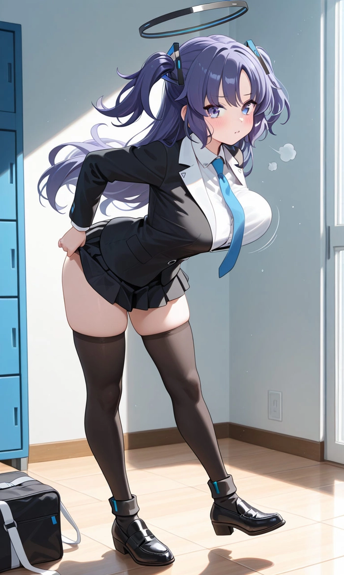Yuuka Blue Archive fanart xinh xắn