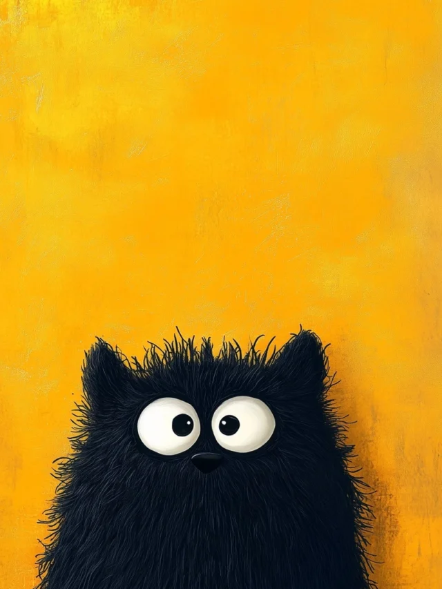 Hình nền màu vàng cute đáng yêu ngộ nghĩnh
