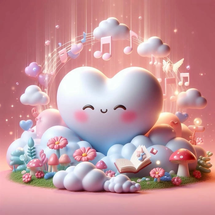 Ảnh 3D cute chibi anime dễ thương