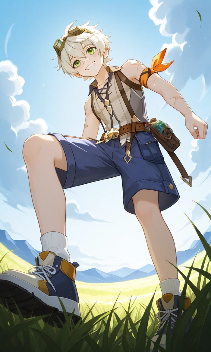 Ảnh Bennett Genshin cute dễ thương