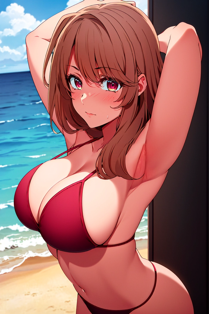 Ảnh Saitou Miyako diện đồ bơi nổi bật