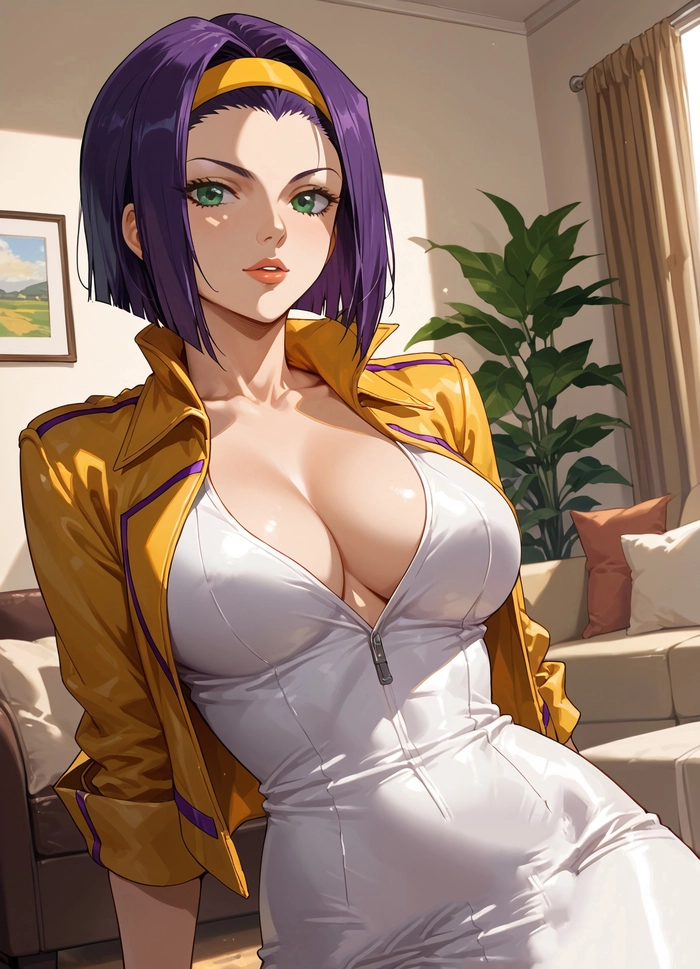 Ảnh anime girl tóc tím đáng yêu nhất