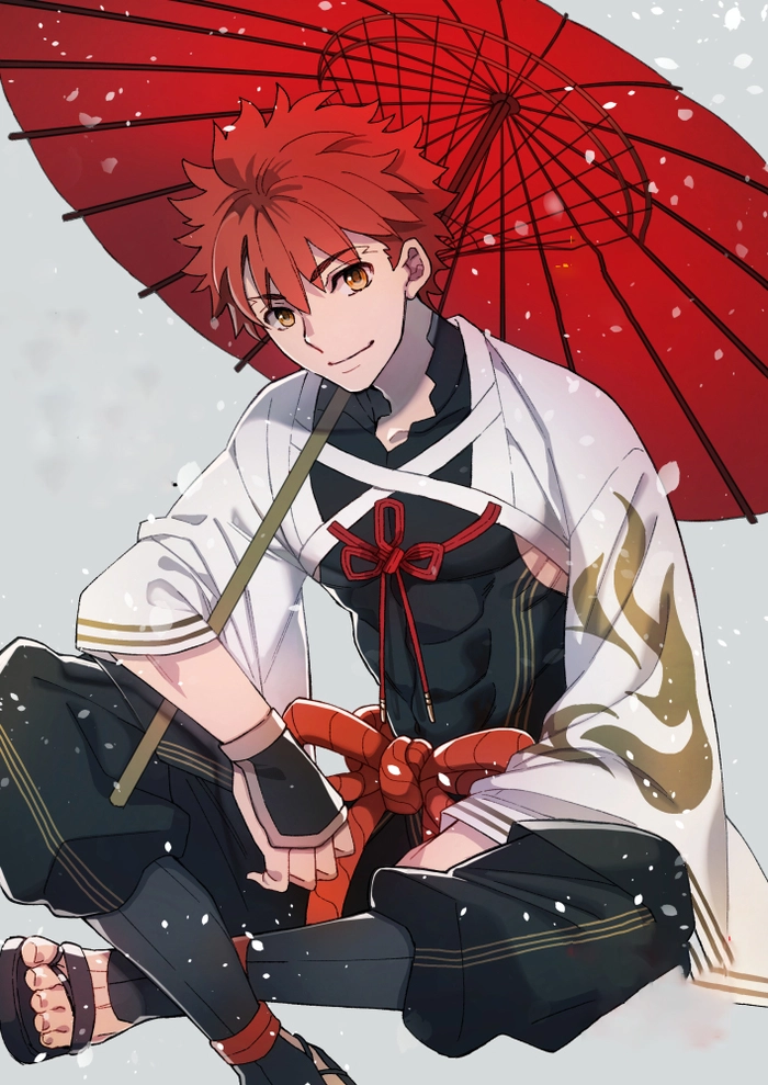 Ảnh anime nam tóc đỏ dễ thương