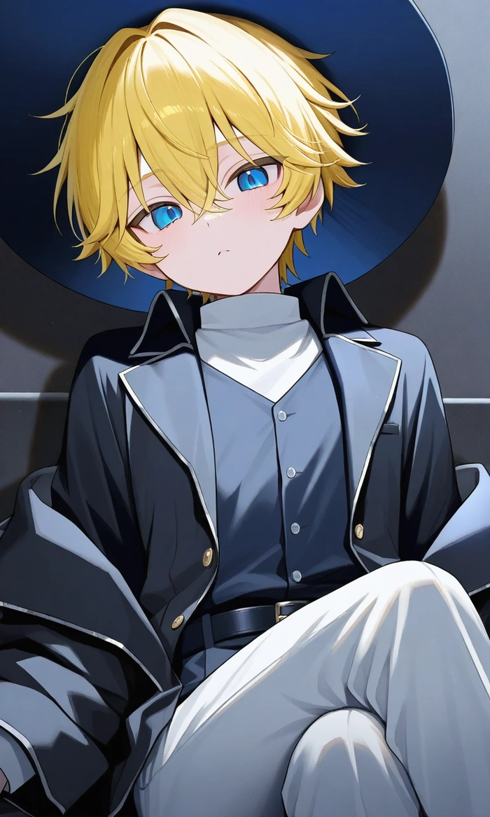 Ảnh anime nam tóc vàng chất