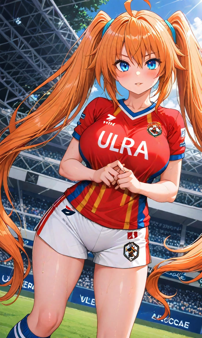 Ảnh anime nữ tóc cam dễ thương mà quyến rũ