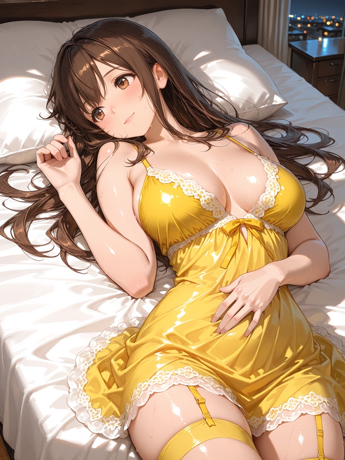 Ảnh anime nữ tóc nâu sexy