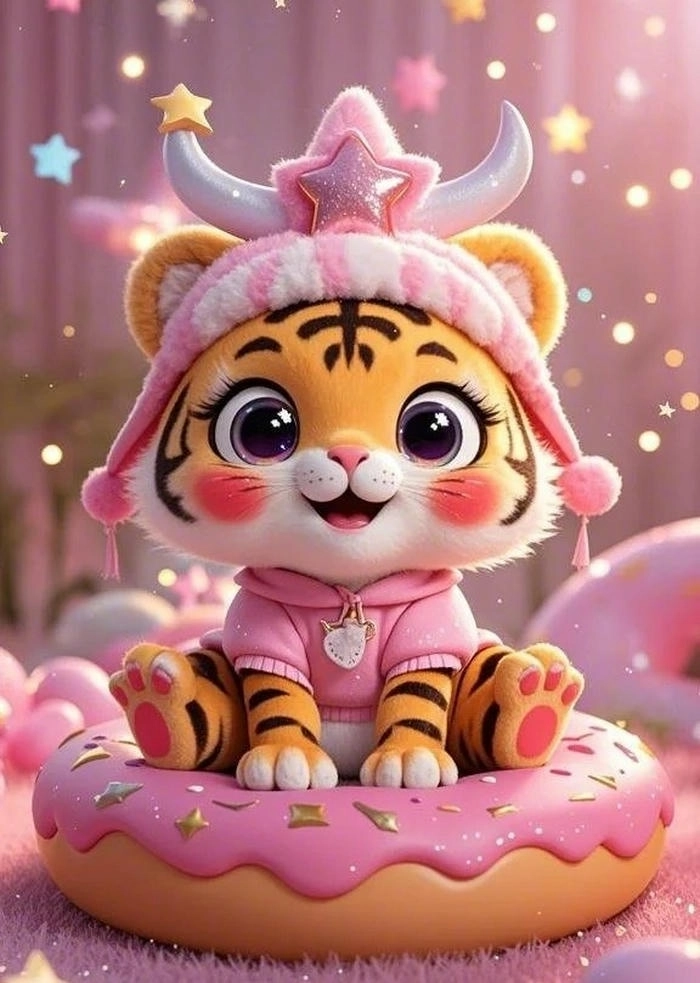 Ảnh avatar hổ cute dễ thương độc đáo
