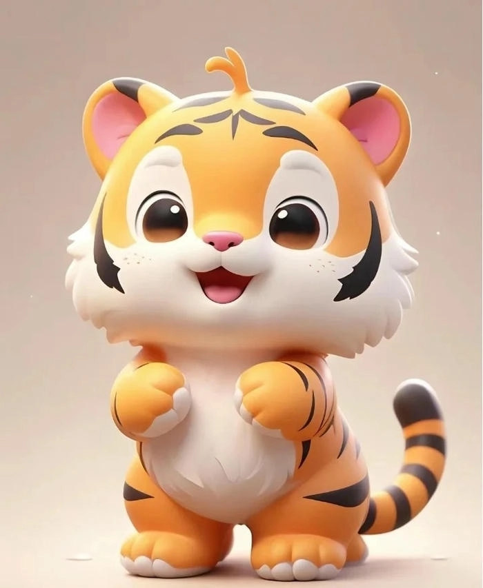 Ảnh avatar hổ cute ngộ nghĩnh vui nhộn