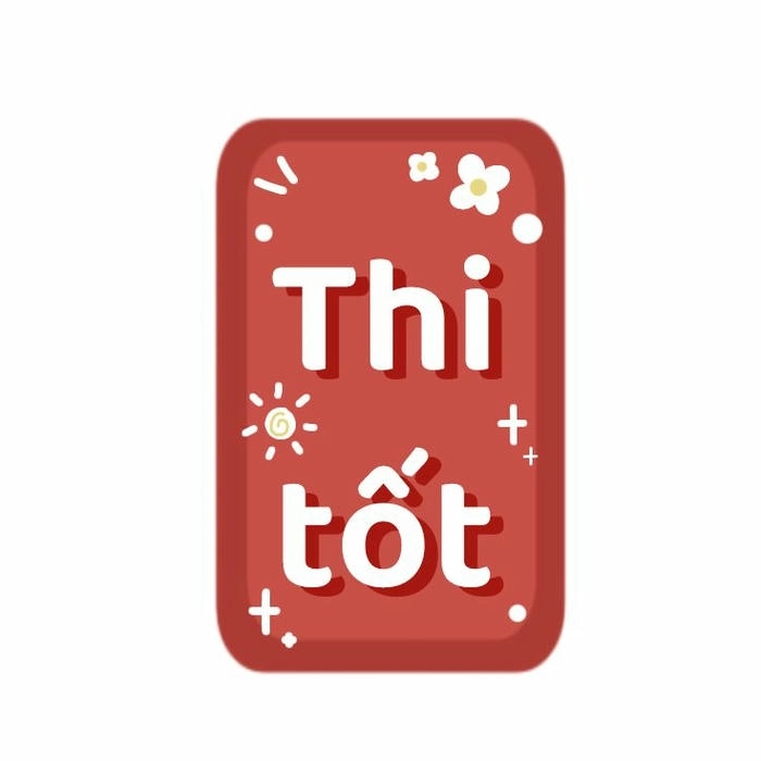 Ảnh chúc thi tốt cute tinh thần tích cực