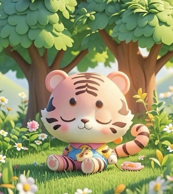 Ảnh con cọp cute dễ thương ngộ nghĩnh