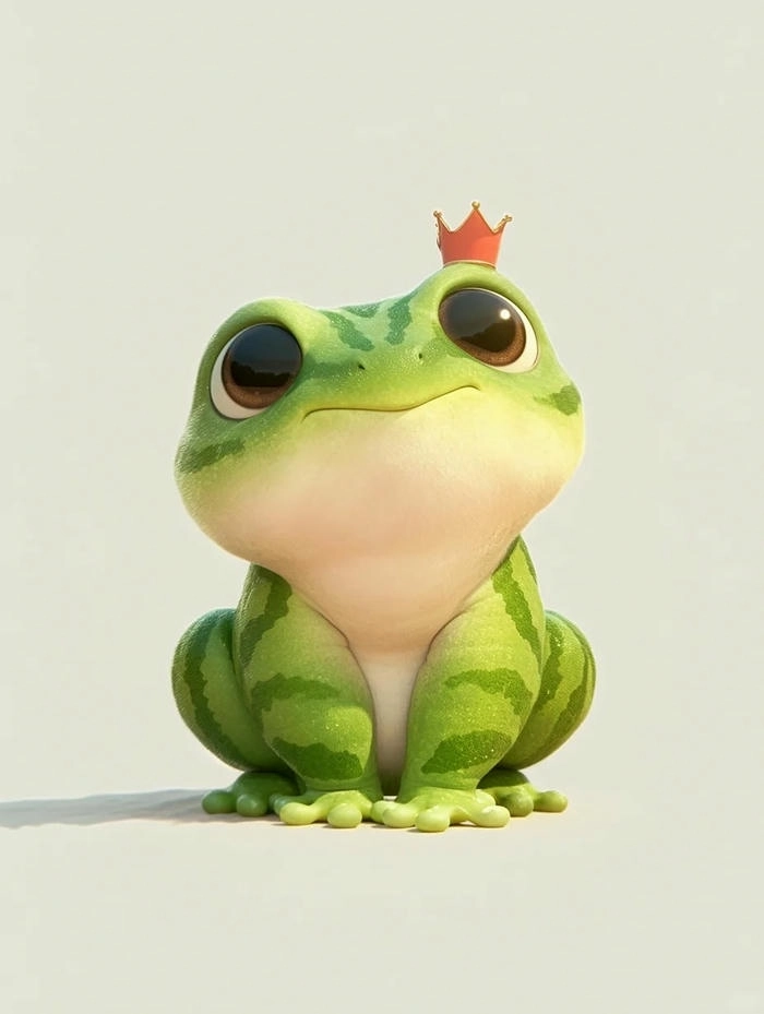 Ảnh con ếch cute mang lại niềm vui