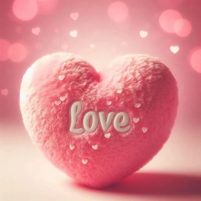 Ảnh cute hình trái tim dịu dàng