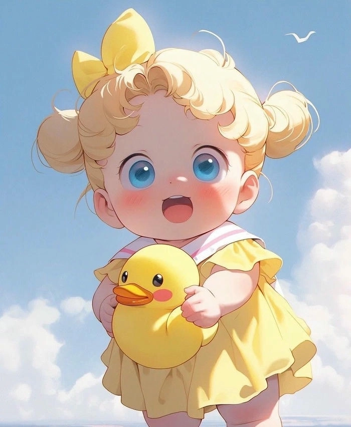 Ảnh dễ thương cute tròn trịa dễ mến