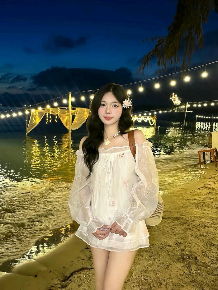 Ảnh gái xinh cute K8 trong trẻo