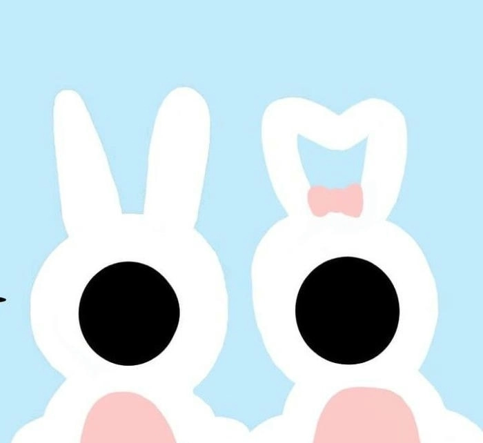 Ảnh ghép mặt cute 2 người dễ thương hết nấc