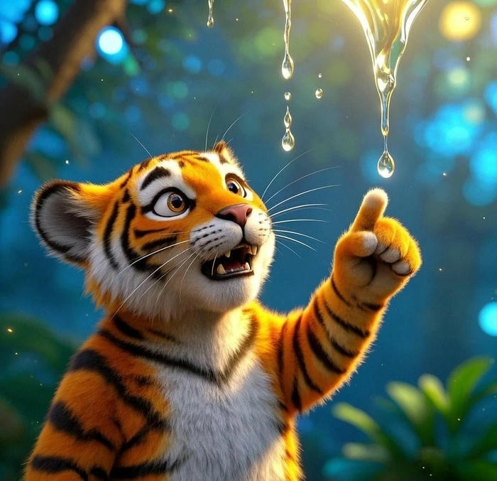 Ảnh hổ dễ thương siêu đáng yêu