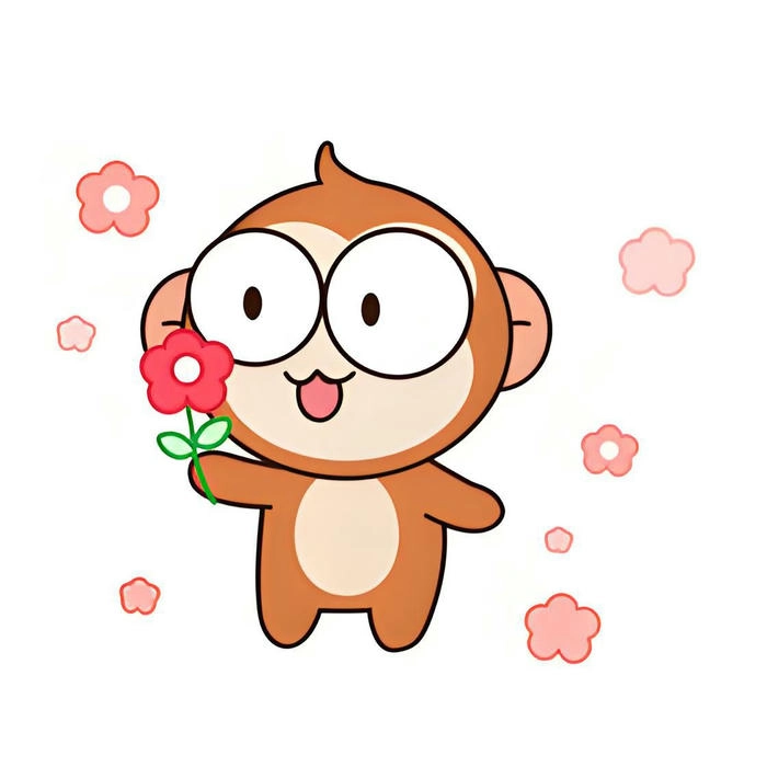 Ảnh mèo tặng hoa cute đáng yêu hết nấc