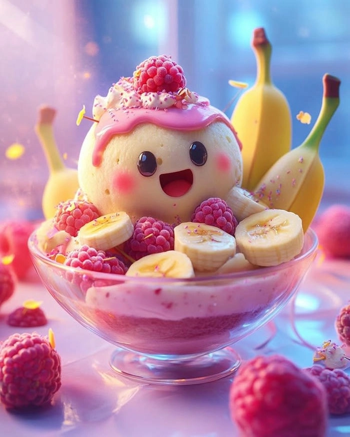 Ảnh nền 3D cute anime cực chất