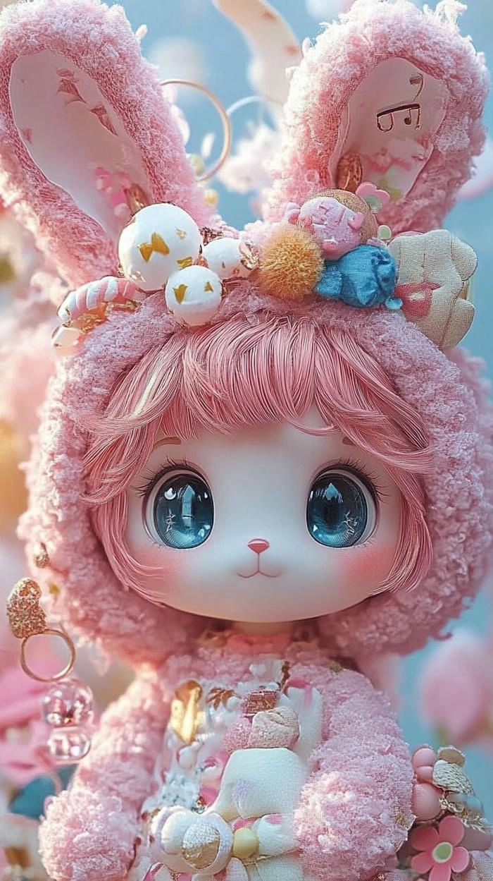 Ảnh nền 3D cute anime đẹp mắt