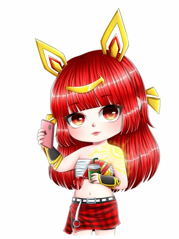 Ảnh nhân vật Free Fire chibi cute hoạt hình