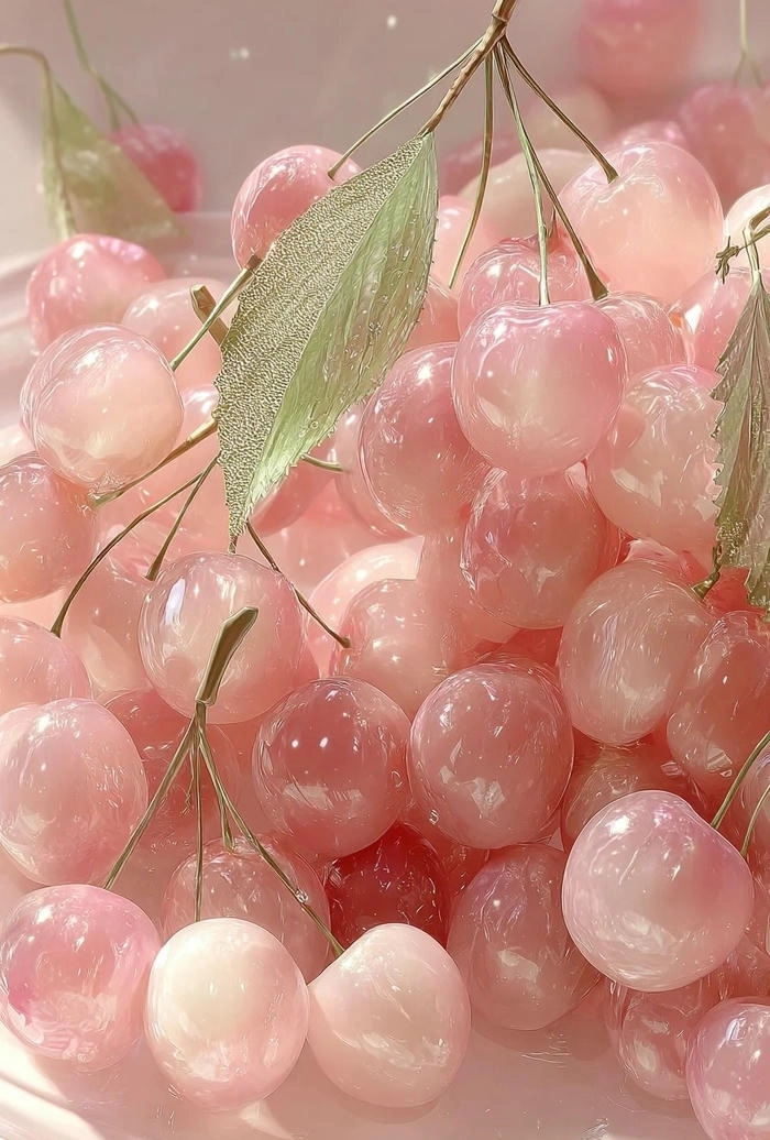 Ảnh quả anh đào cute đầy sức sống