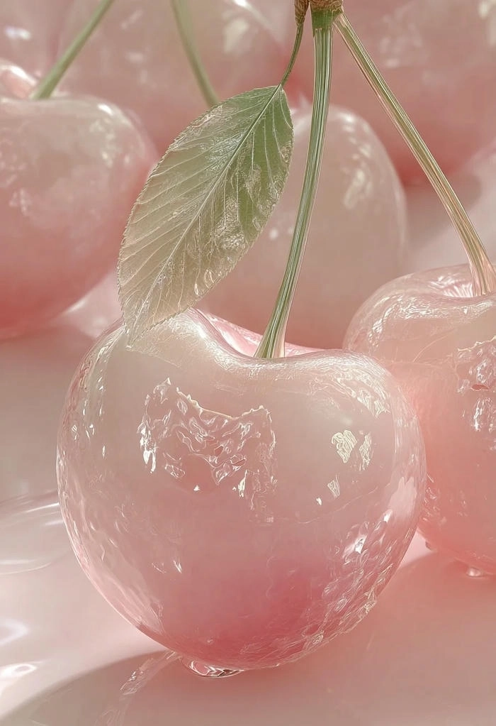 Ảnh quả anh đào cute ngộ nghĩnh