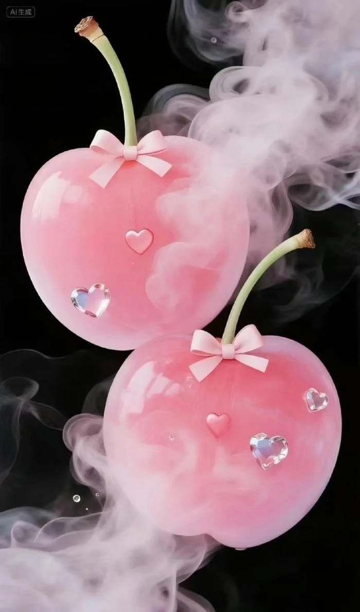 Ảnh quả anh đào cute nhẹ nhàng