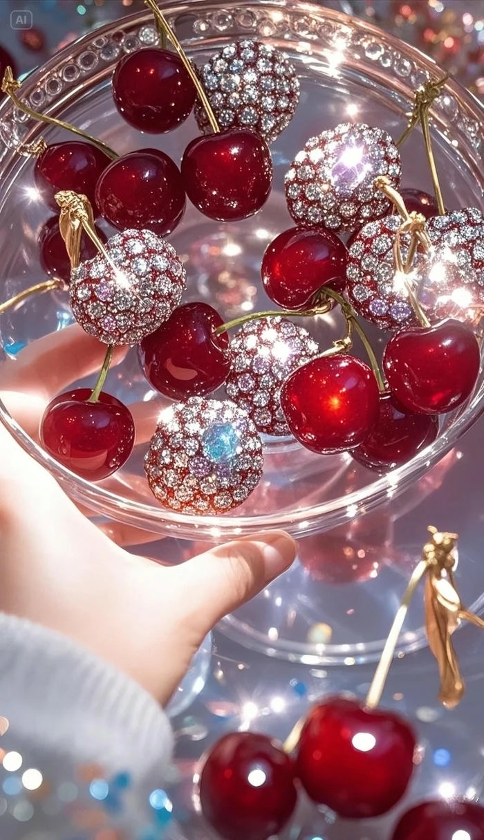 Ảnh quả anh đào cute siêu xinh