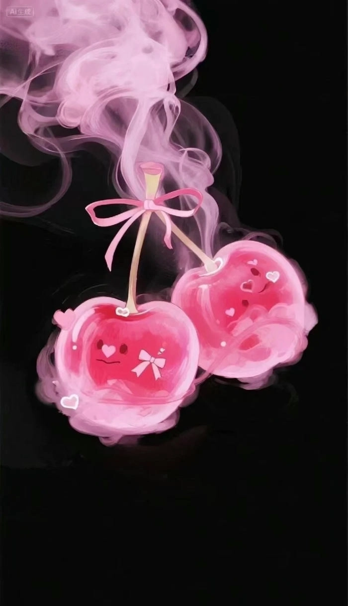 Ảnh quả anh đào dễ thương dịu mắt