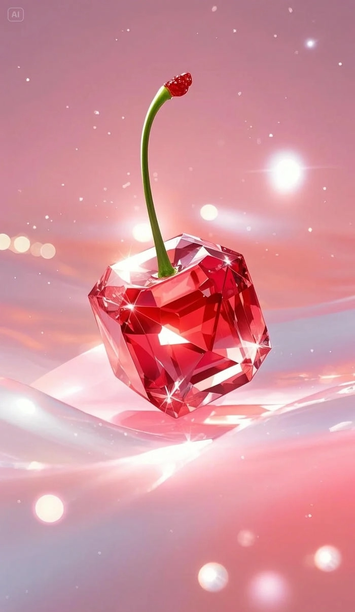 Ảnh quả anh đào dễ thương tự nhiên