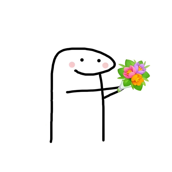 Ảnh tặng hoa cute dễ thương