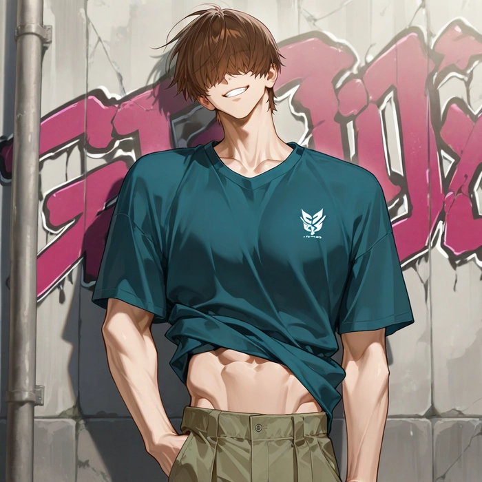 Anime nam tóc nâu siêu cuốn