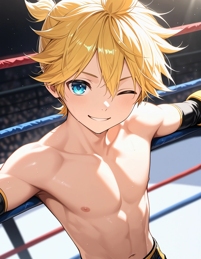 Anime tóc vàng nam đẹp