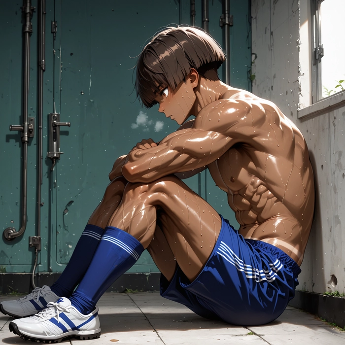 Hình Anime boy tóc nâu cuốn hút