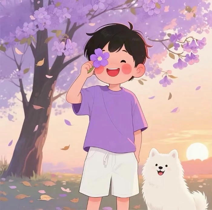 Hình ảnh anime chibi cute nam siêu dễ thương