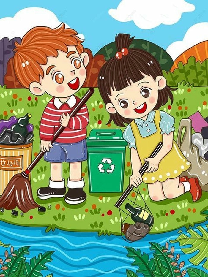 Hình ảnh bảo vệ môi trường cute ý nghĩa
