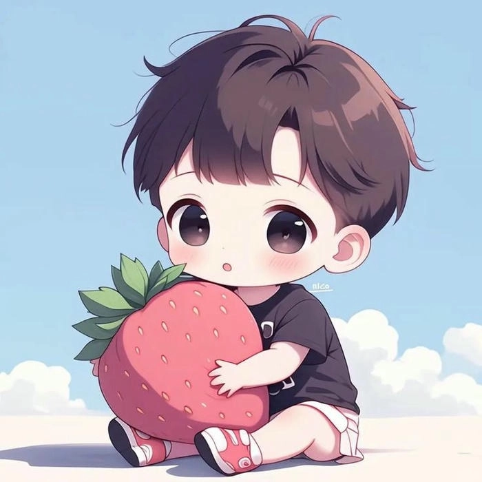 Hình ảnh chibi nam cute đơn giản mà cuốn hút