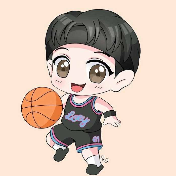 Hình ảnh chibi nam cute đơn giản mà sinh động