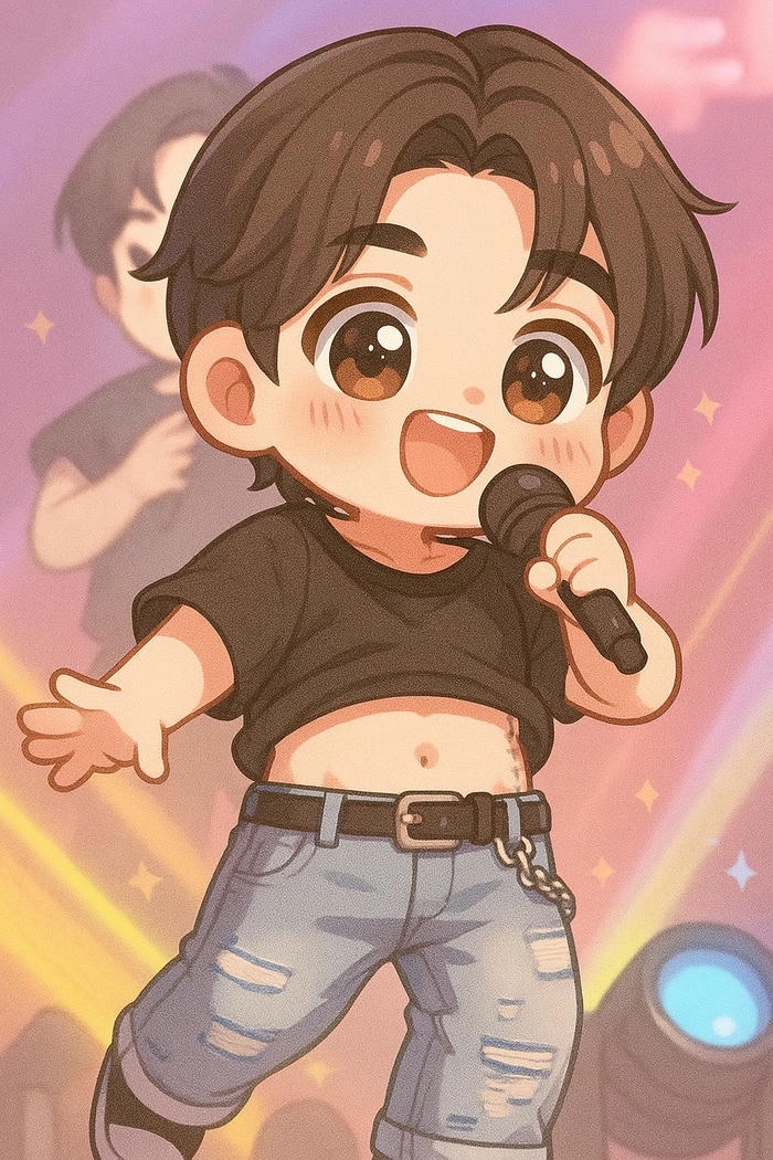 Hình ảnh chibi nam cute khiến tim tan chảy