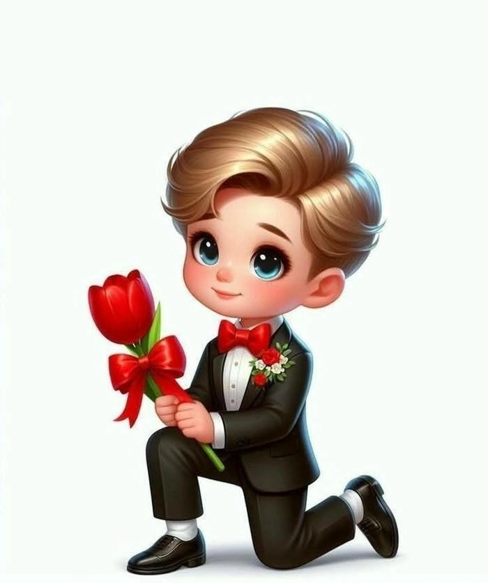 Hình ảnh chibi nam cute tinh nghịch
