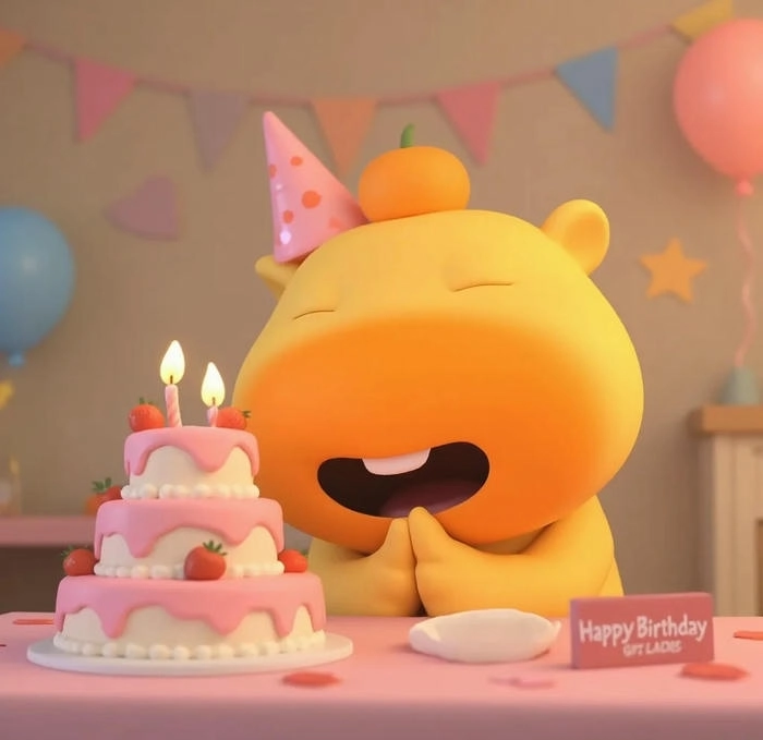 Hình ảnh chúc mừng sinh nhật cute