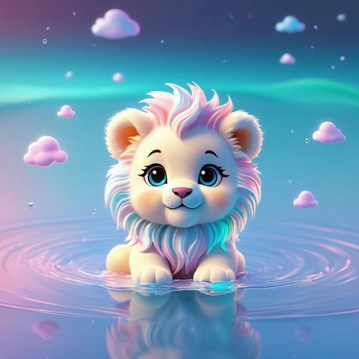 Hình ảnh đẹp 3D cute lung linh huyền ảo