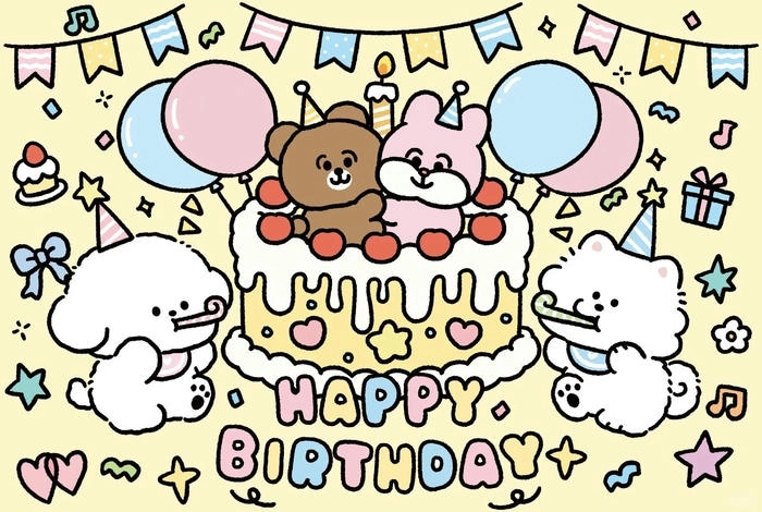 Hình ảnh sinh nhật dễ thương