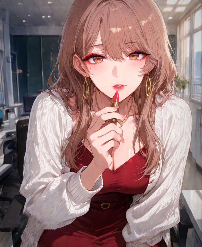 Hình anime Miyako Saitou dịu dàng