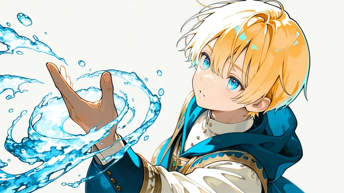 Hình anime nam tóc vàng đẹp